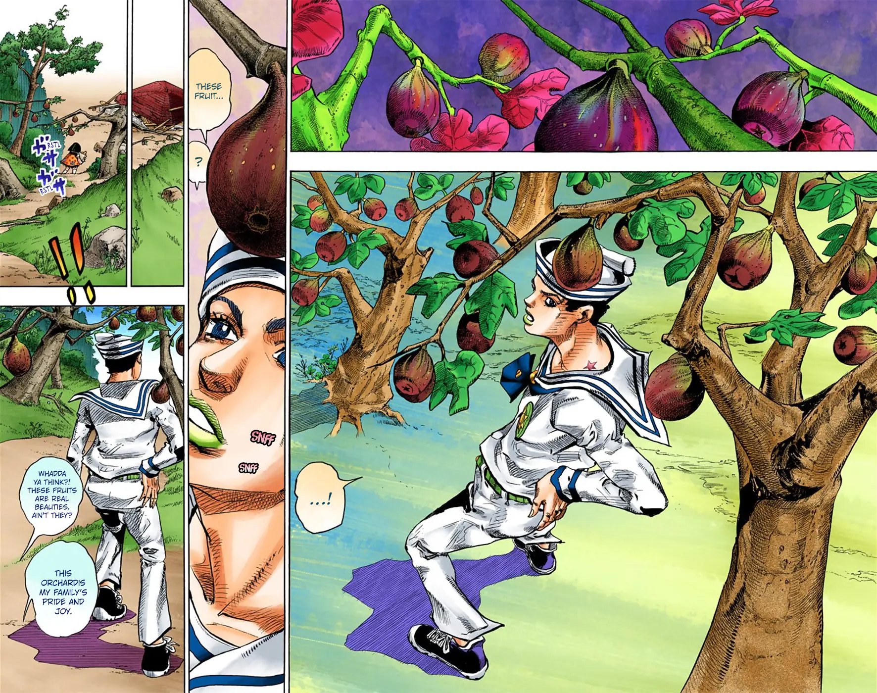 JoJo's Bizarre Adventure, Part 8: JoJolion Colored Manga — Chapter 27 — Page 20