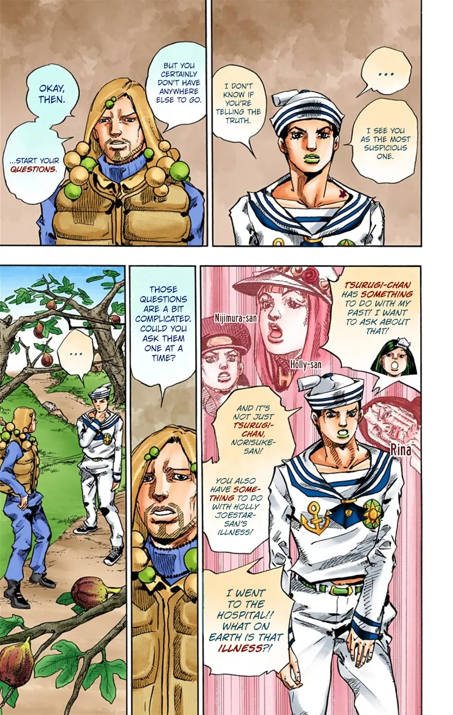 JoJo's Bizarre Adventure, Part 8: JoJolion Colored Manga — Chapter 27 — Page 24