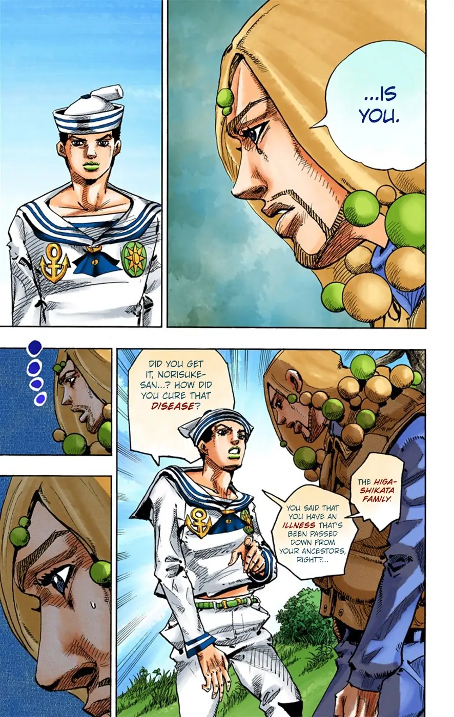 JoJo's Bizarre Adventure, Part 8: JoJolion Colored Manga — Chapter 27 — Page 30