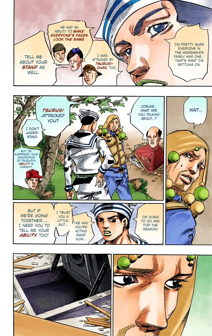 JoJo's Bizarre Adventure, Part 8: JoJolion Colored Manga — Chapter 27 — Page 33