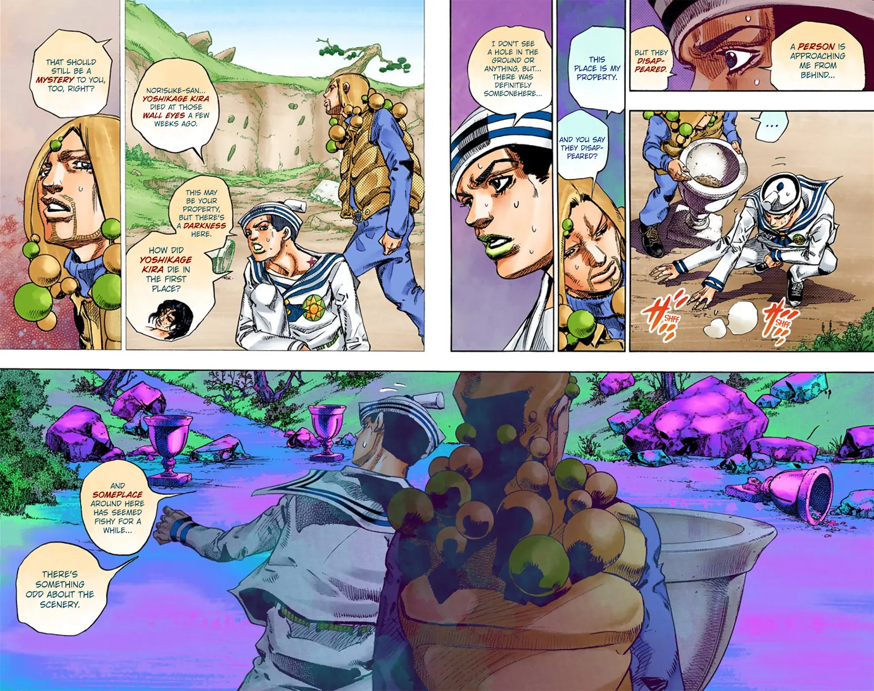 JoJo's Bizarre Adventure, Part 8: JoJolion Colored Manga — Chapter 27 — Page 41