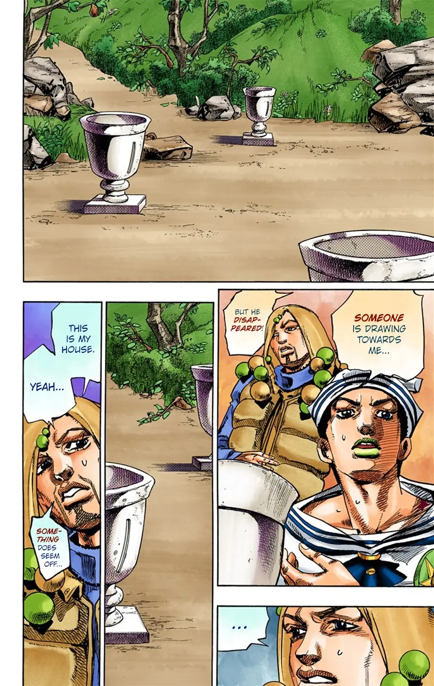 JoJo's Bizarre Adventure, Part 8: JoJolion Colored Manga — Chapter 27 — Page 42
