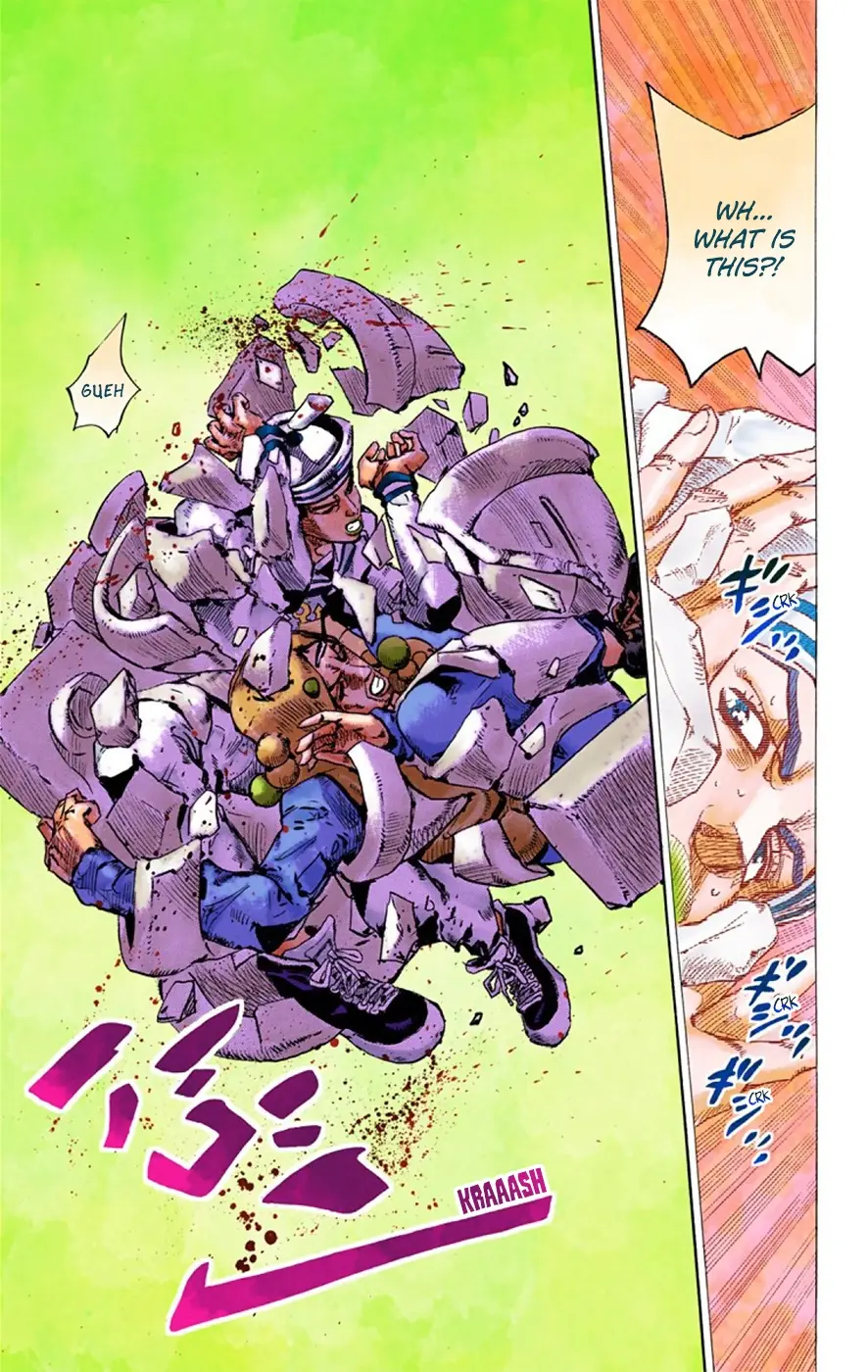 JoJo's Bizarre Adventure, Part 8: JoJolion Colored Manga — Chapter 27 — Page 47