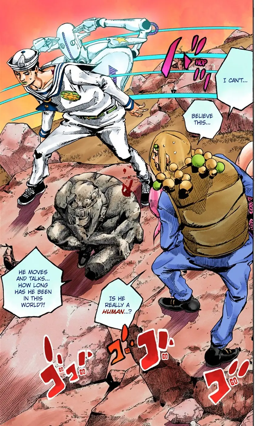 JoJo's Bizarre Adventure, Part 8: JoJolion Colored Manga — Chapter 31 — Page 21