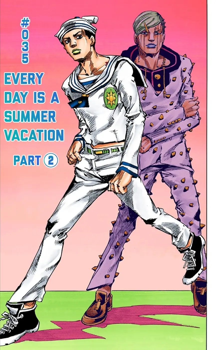 JoJo's Bizarre Adventure, Part 8: JoJolion Colored Manga — Chapter 35 — Page 6
