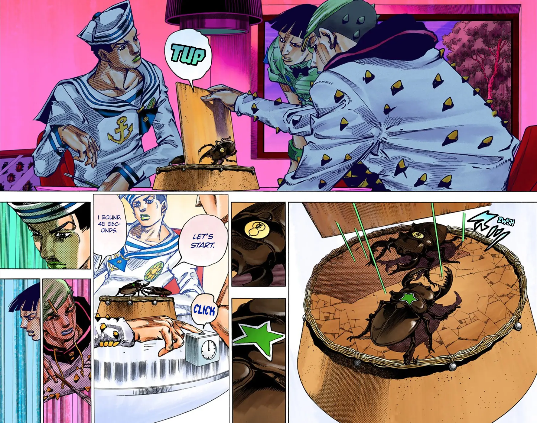 JoJo's Bizarre Adventure, Part 8: JoJolion Colored Manga — Chapter 35 — Page 15