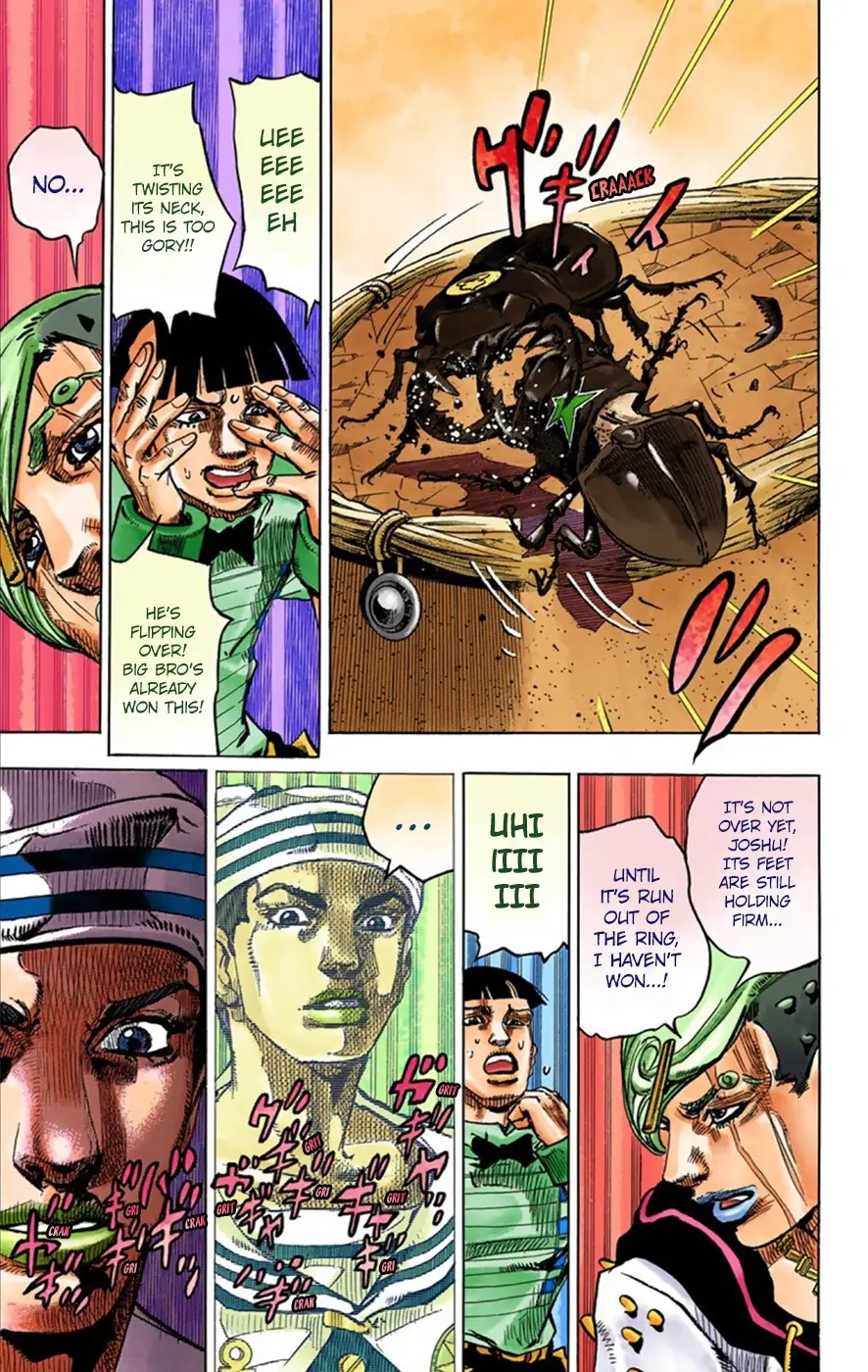 JoJo's Bizarre Adventure, Part 8: JoJolion Colored Manga — Chapter 35 — Page 24