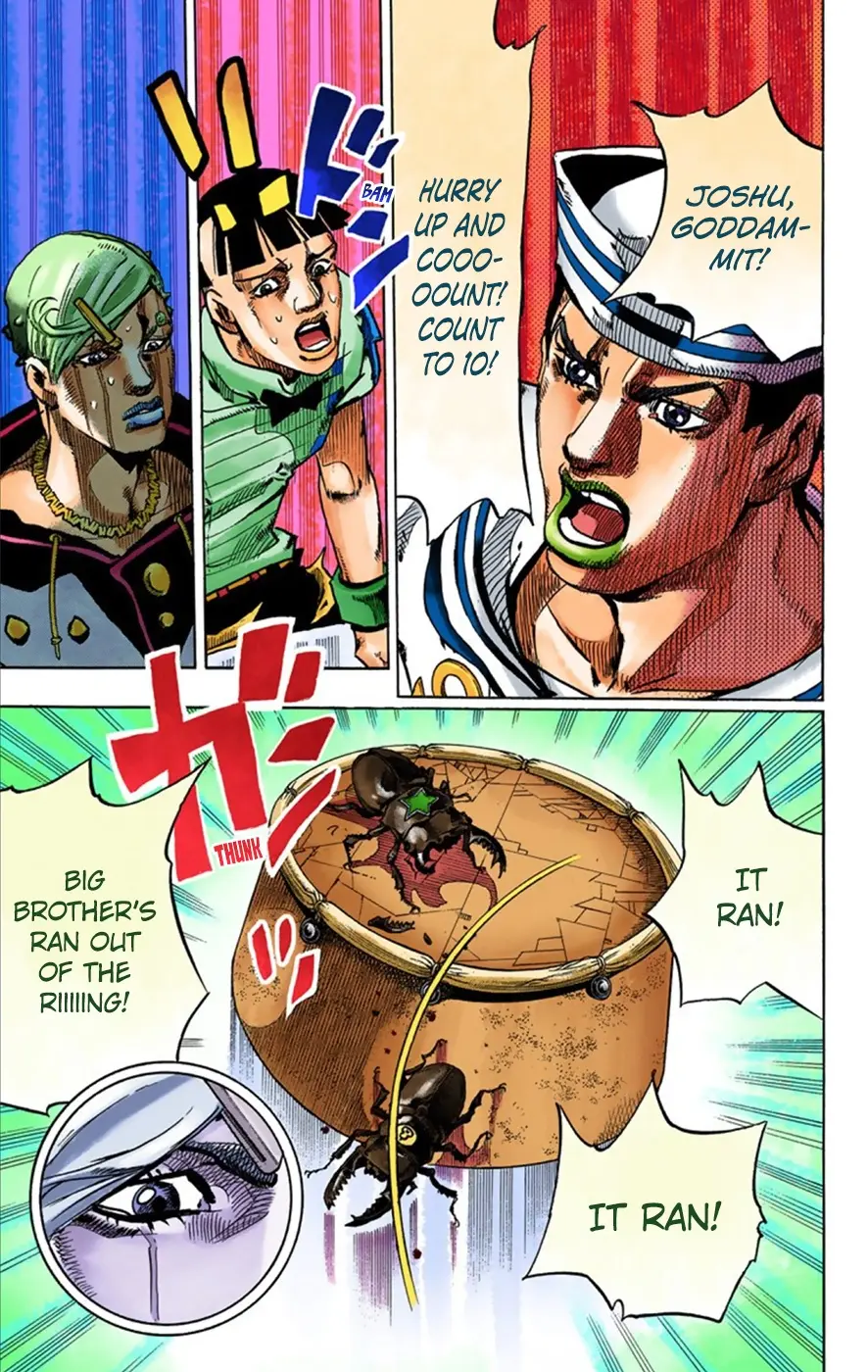 JoJo's Bizarre Adventure, Part 8: JoJolion Colored Manga — Chapter 35 — Page 28