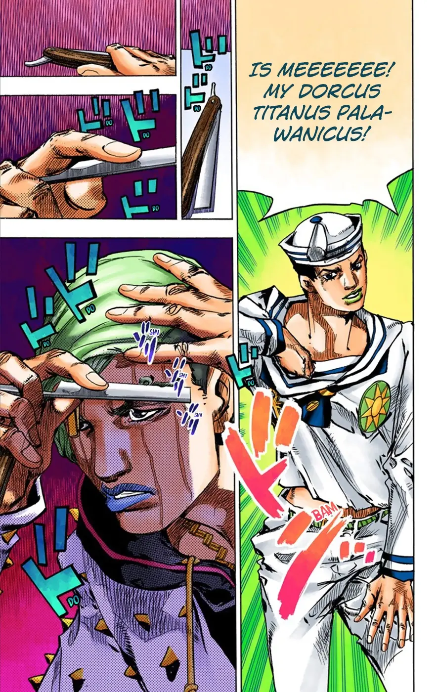 JoJo's Bizarre Adventure, Part 8: JoJolion Colored Manga — Chapter 35 — Page 30