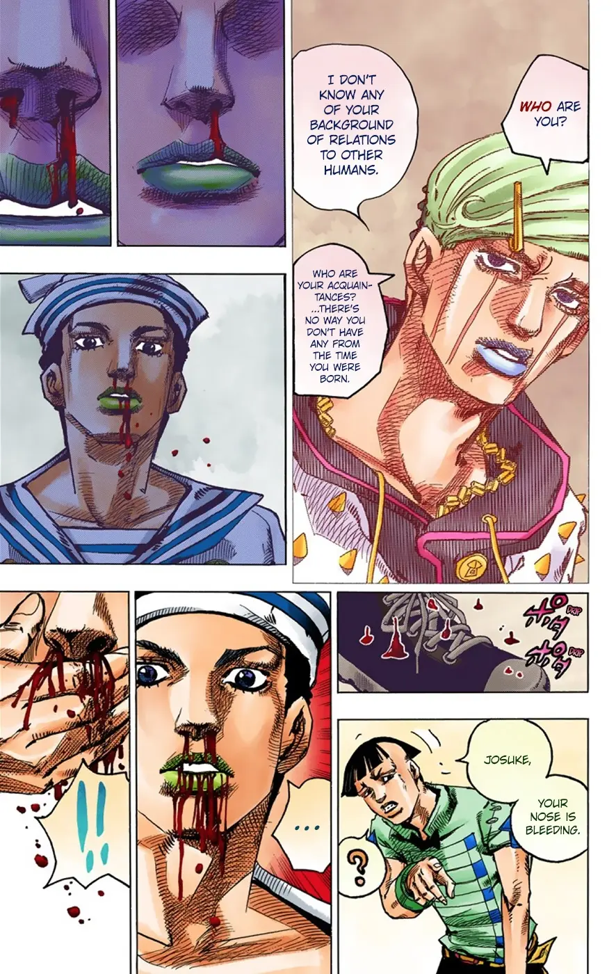 JoJo's Bizarre Adventure, Part 8: JoJolion Colored Manga — Chapter 38 — Page 15