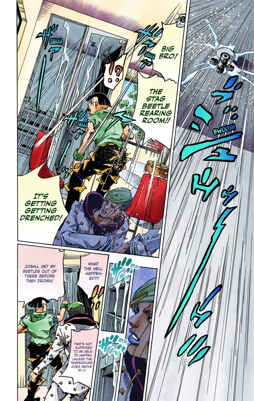 JoJo's Bizarre Adventure, Part 8: JoJolion Colored Manga — Chapter 38 — Page 21