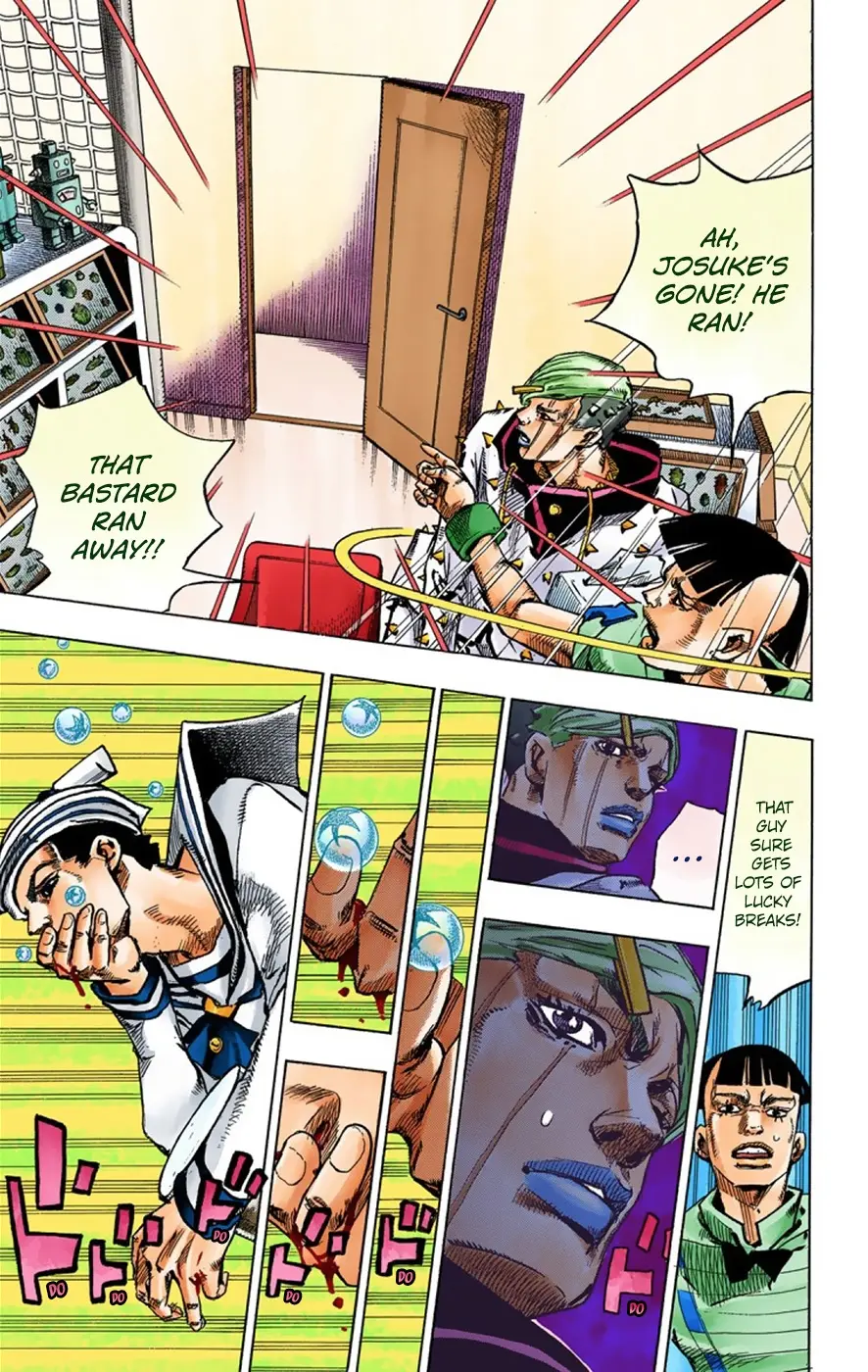JoJo's Bizarre Adventure, Part 8: JoJolion Colored Manga — Chapter 38 — Page 22