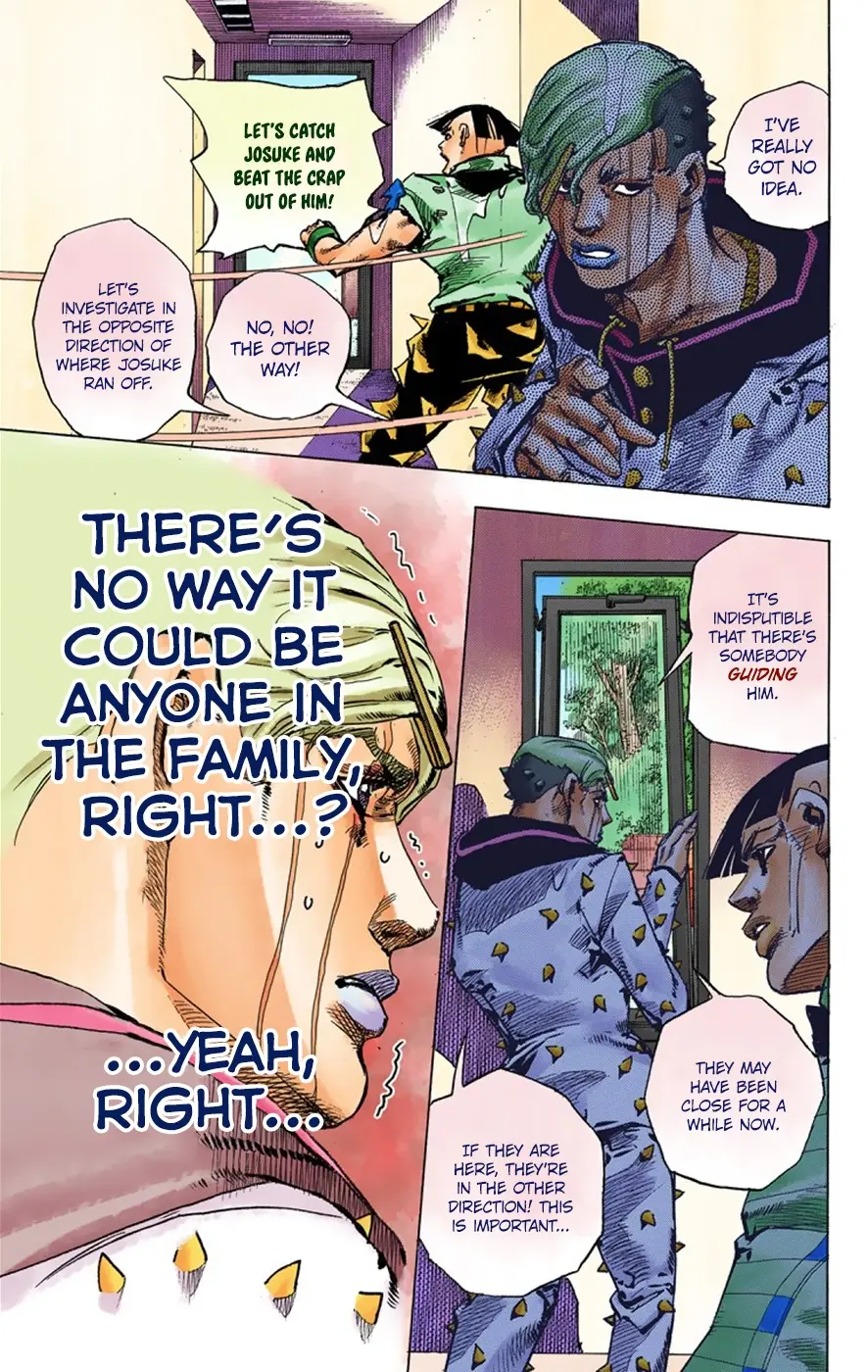 JoJo's Bizarre Adventure, Part 8: JoJolion Colored Manga — Chapter 38 — Page 26