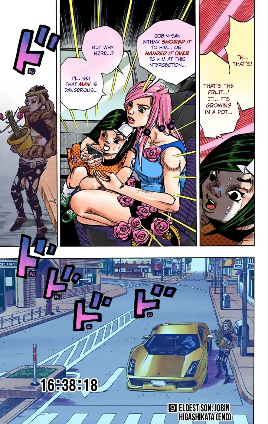 JoJo's Bizarre Adventure, Part 8: JoJolion Colored Manga — Chapter 38 — Page 42