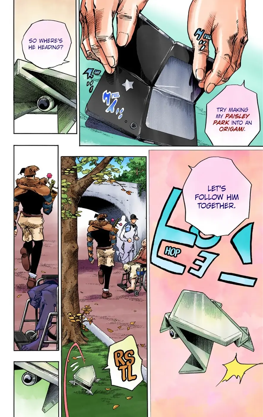 JoJo's Bizarre Adventure, Part 8: JoJolion Colored Manga — Chapter 39 — Page 17