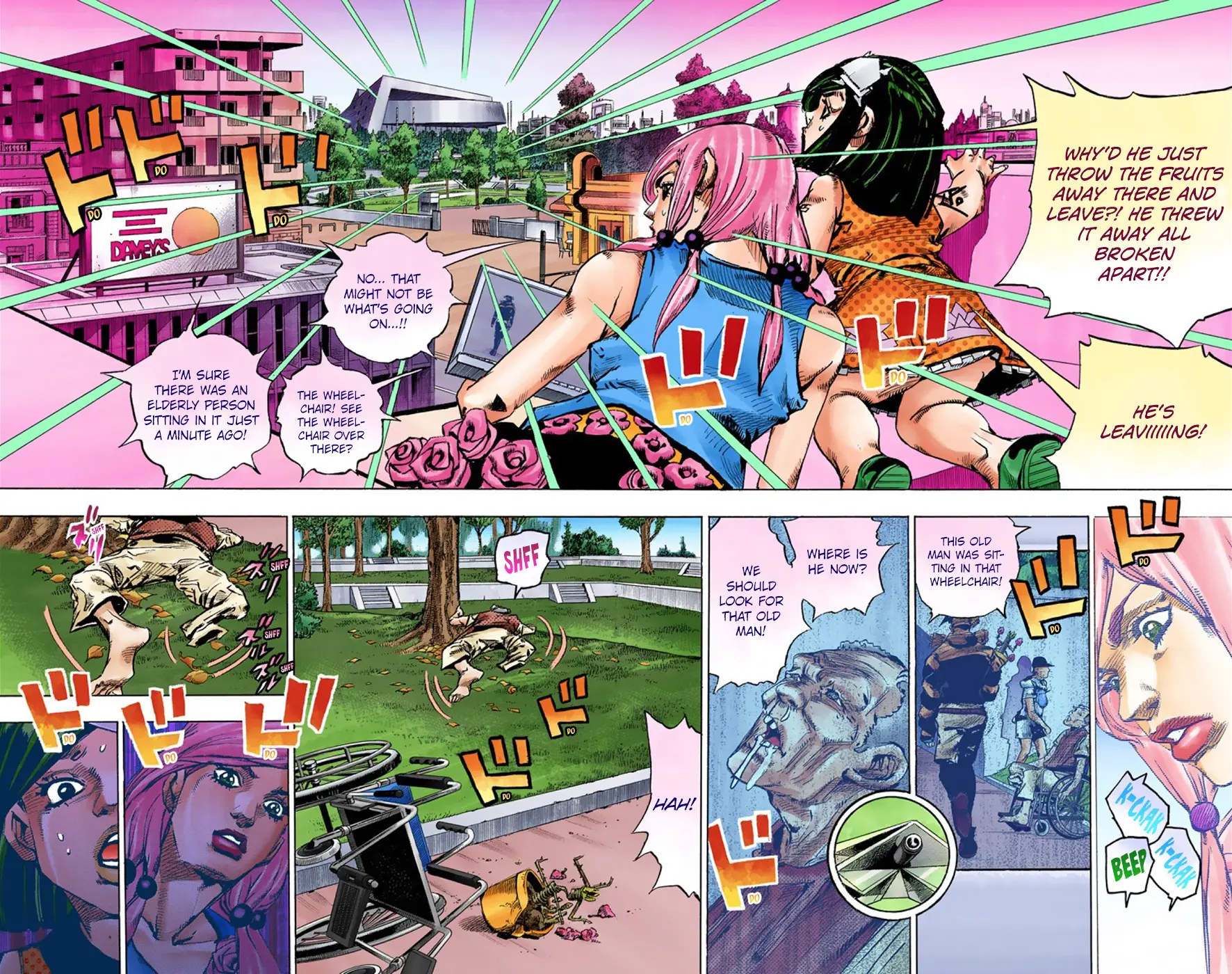 JoJo's Bizarre Adventure, Part 8: JoJolion Colored Manga — Chapter 39 — Page 23