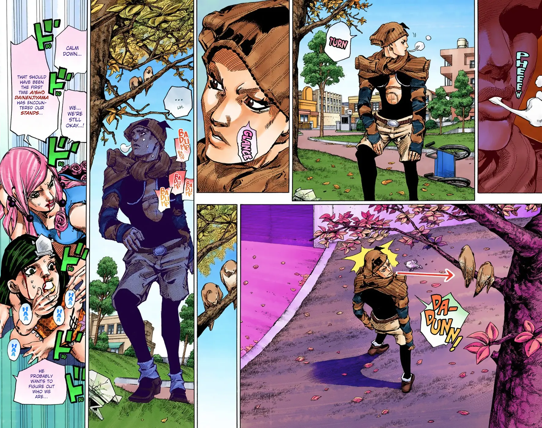 JoJo's Bizarre Adventure, Part 8: JoJolion Colored Manga — Chapter 40 — Page 7