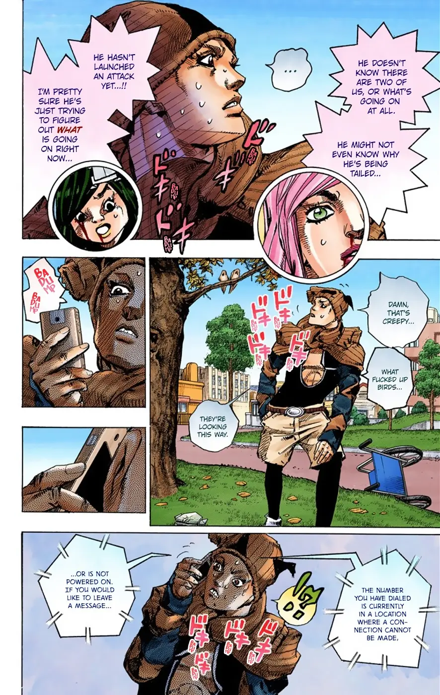 JoJo's Bizarre Adventure, Part 8: JoJolion Colored Manga — Chapter 40 — Page 8