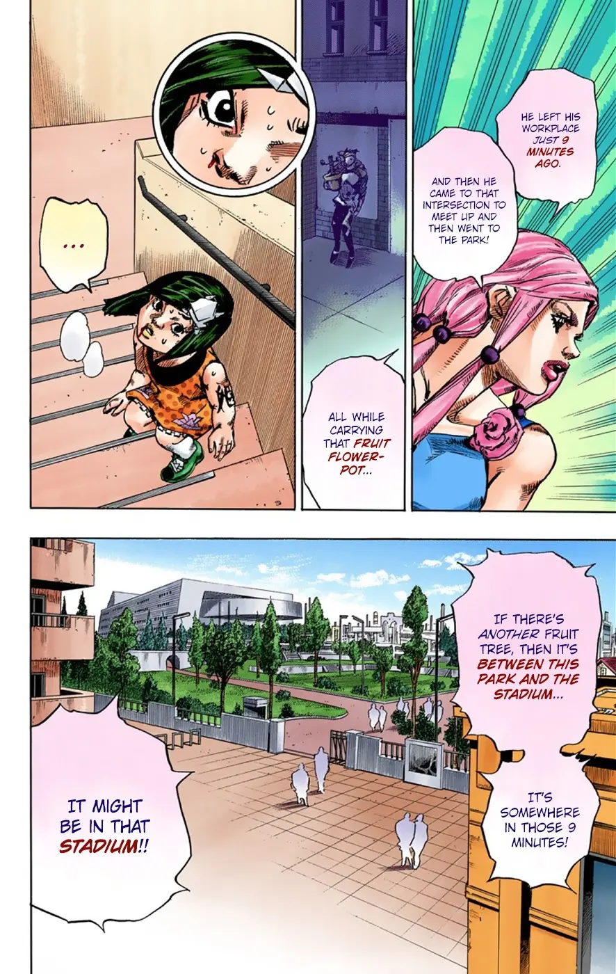 JoJo's Bizarre Adventure, Part 8: JoJolion Colored Manga — Chapter 40 — Page 19