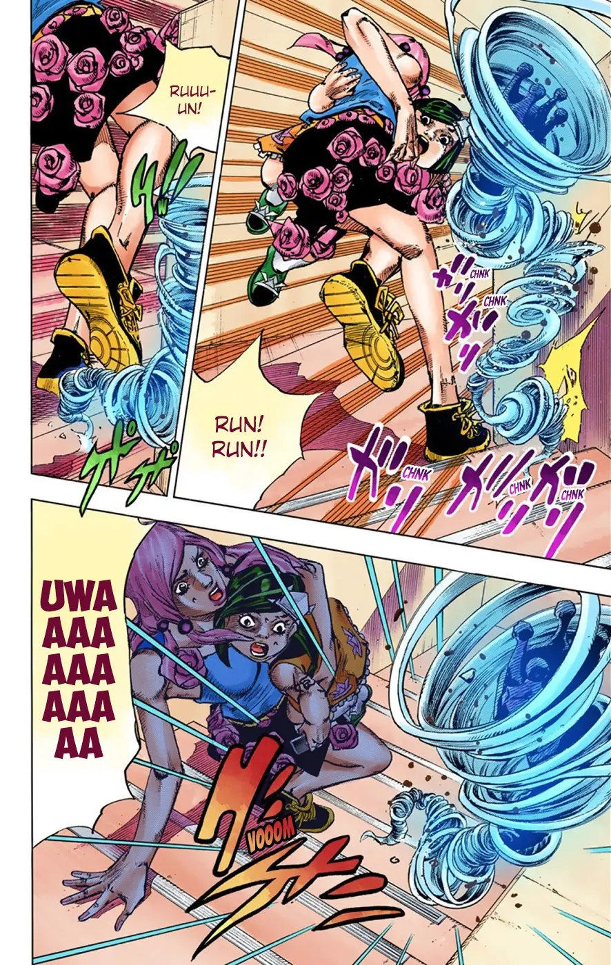 JoJo's Bizarre Adventure, Part 8: JoJolion Colored Manga — Chapter 40 — Page 38