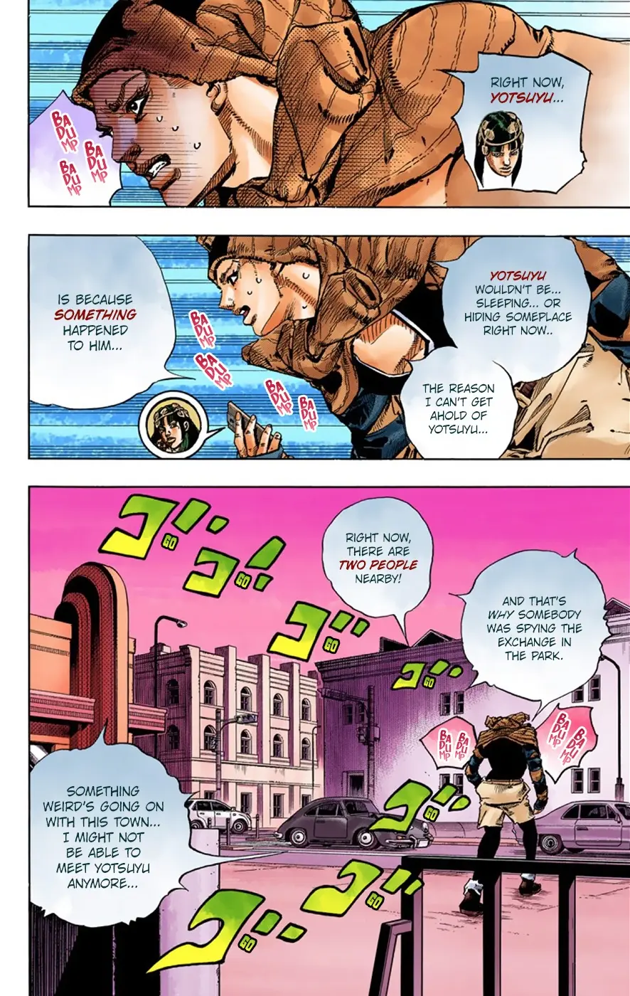 JoJo's Bizarre Adventure, Part 8: JoJolion Colored Manga — Chapter 41 — Page 7
