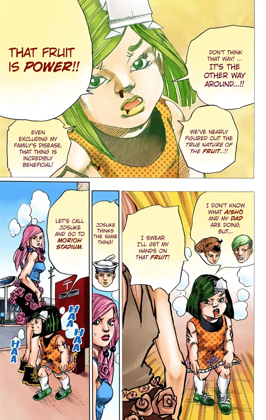 JoJo's Bizarre Adventure, Part 8: JoJolion Colored Manga — Chapter 41 — Page 16