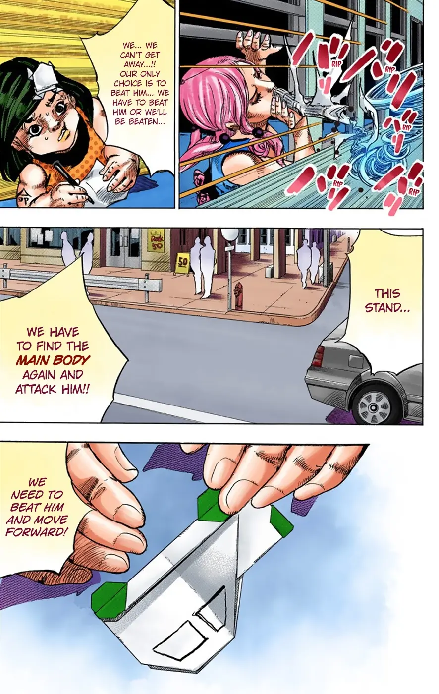 JoJo's Bizarre Adventure, Part 8: JoJolion Colored Manga — Chapter 41 — Page 40