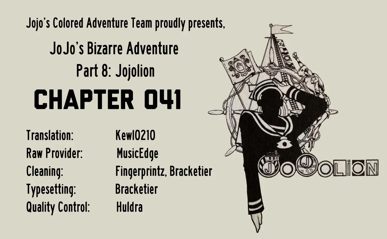 JoJo's Bizarre Adventure, Part 8: JoJolion Colored Manga — Chapter 41 — Page 41