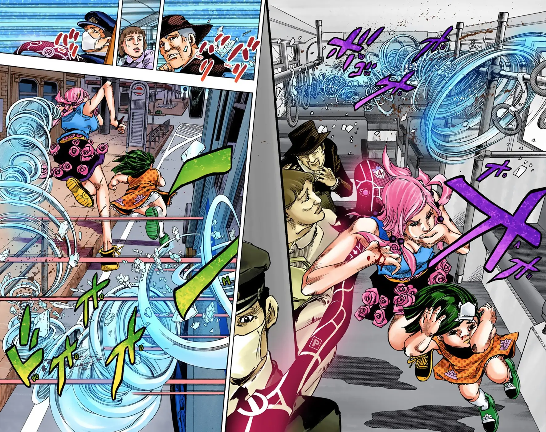 JoJo's Bizarre Adventure, Part 8: JoJolion Colored Manga — Chapter 42 — Page 14