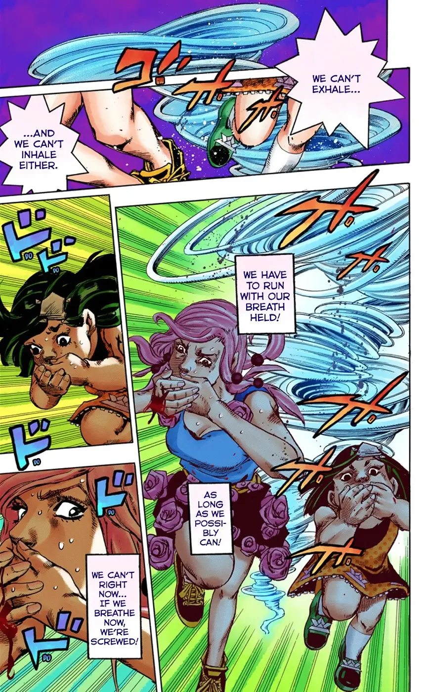 JoJo's Bizarre Adventure, Part 8: JoJolion Colored Manga — Chapter 42 — Page 18
