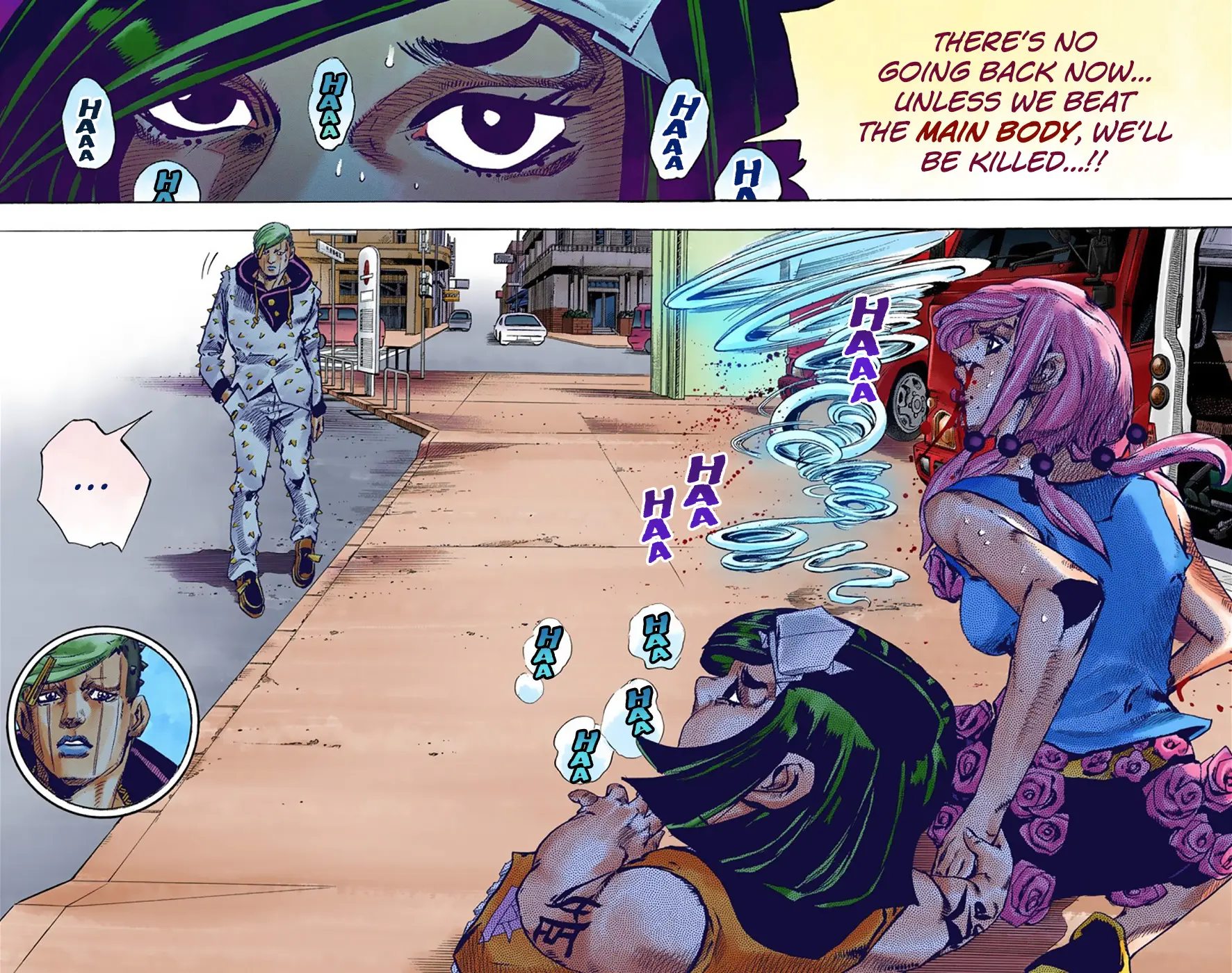 JoJo's Bizarre Adventure, Part 8: JoJolion Colored Manga — Chapter 42 — Page 28