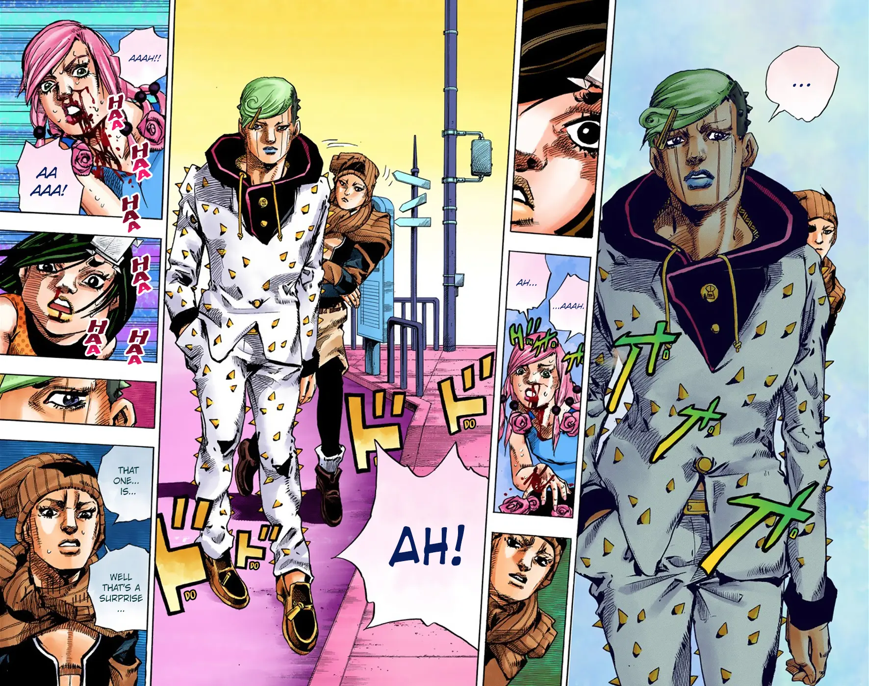 JoJo's Bizarre Adventure, Part 8: JoJolion Colored Manga — Chapter 42 — Page 29