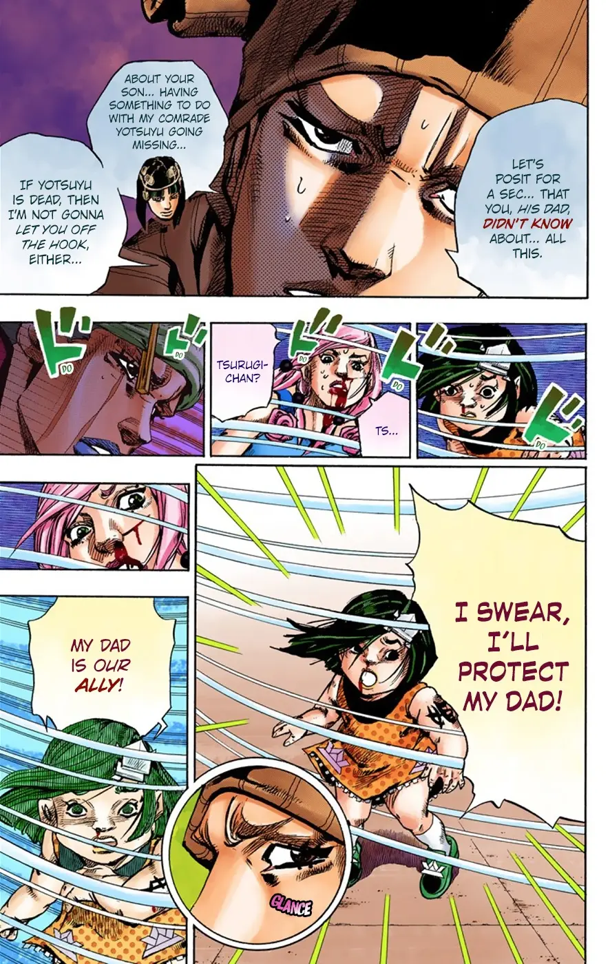 JoJo's Bizarre Adventure, Part 8: JoJolion Colored Manga — Chapter 42 — Page 32