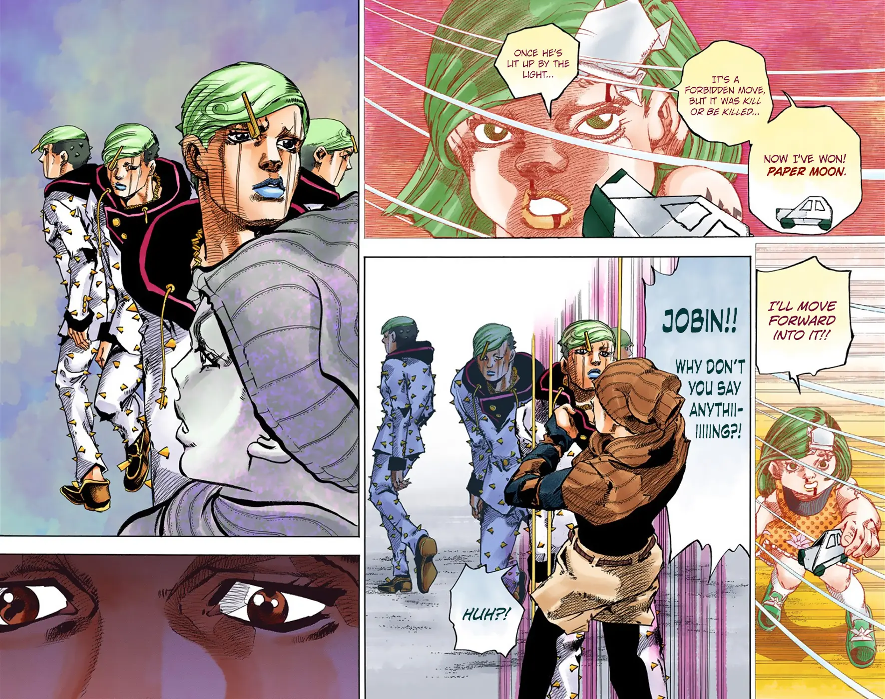 JoJo's Bizarre Adventure, Part 8: JoJolion Colored Manga — Chapter 42 — Page 35