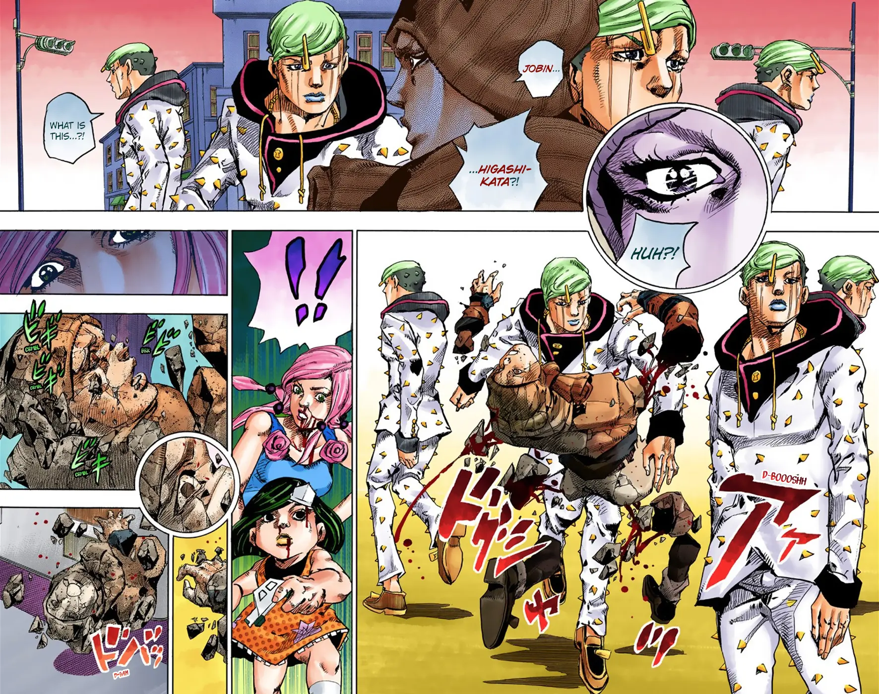 JoJo's Bizarre Adventure, Part 8: JoJolion Colored Manga — Chapter 42 — Page 36