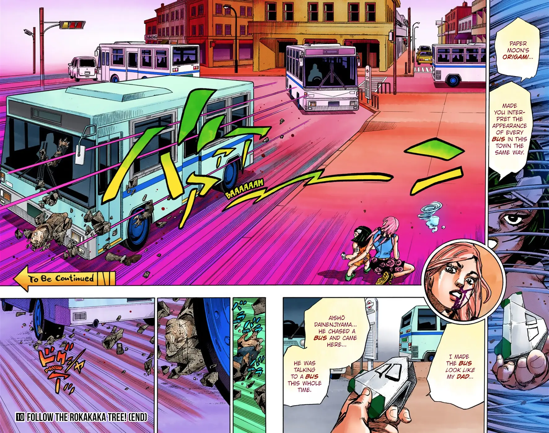 JoJo's Bizarre Adventure, Part 8: JoJolion Colored Manga — Chapter 42 — Page 37