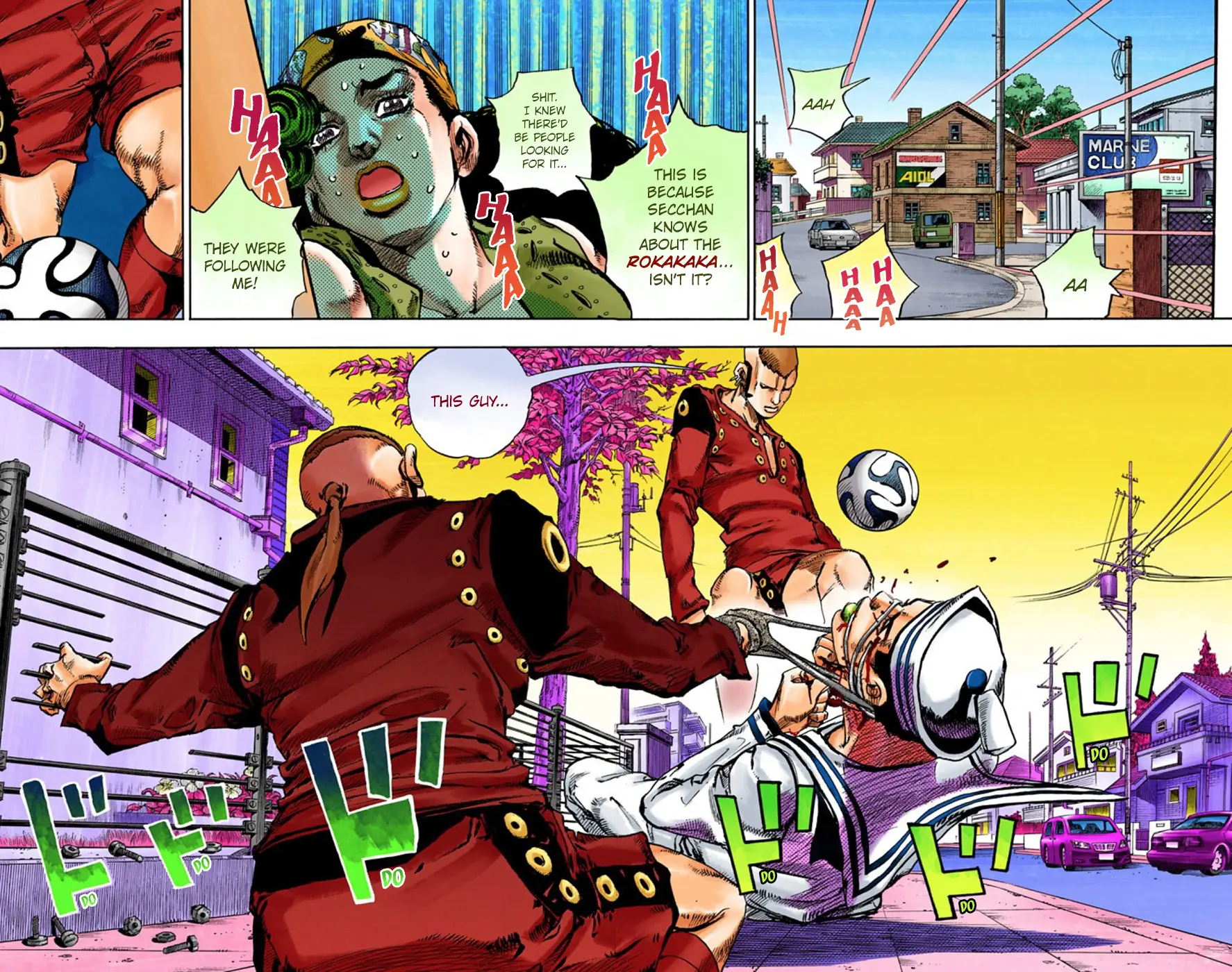 JoJo's Bizarre Adventure, Part 8: JoJolion Colored Manga — Chapter 46 — Page 7