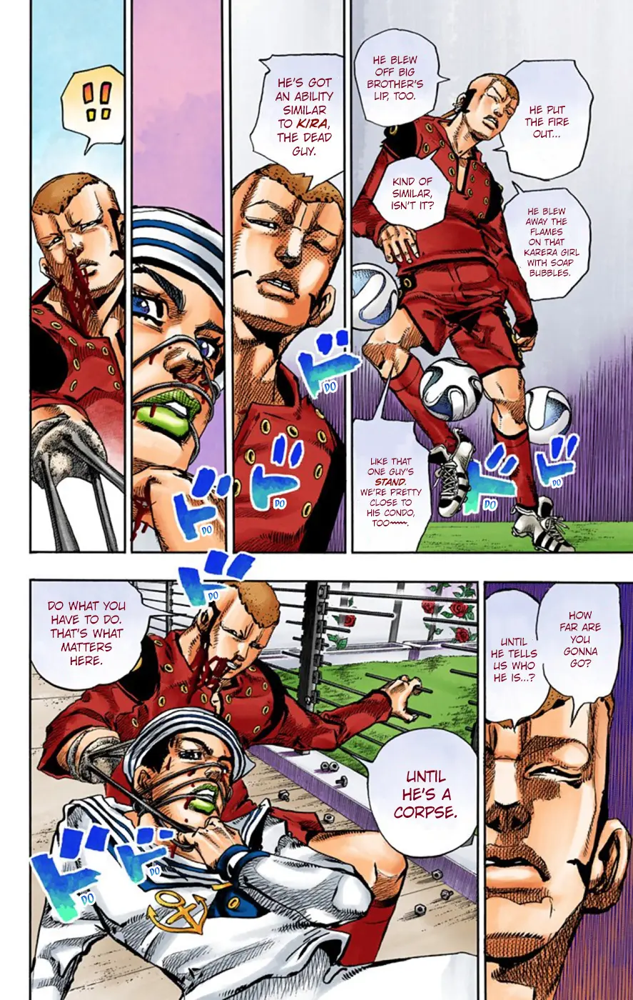 JoJo's Bizarre Adventure, Part 8: JoJolion Colored Manga — Chapter 46 — Page 8