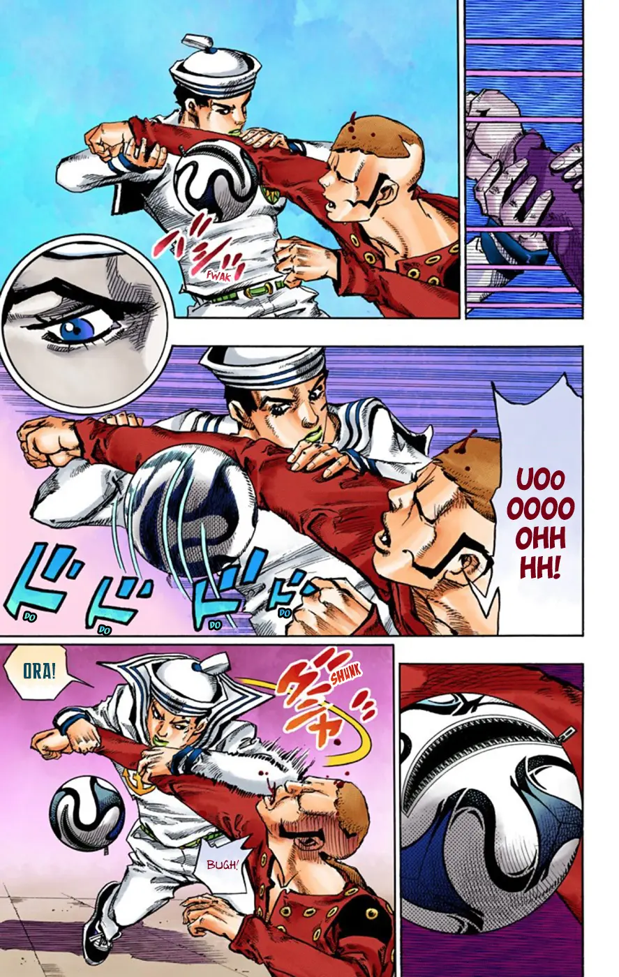 JoJo's Bizarre Adventure, Part 8: JoJolion Colored Manga — Chapter 46 — Page 13