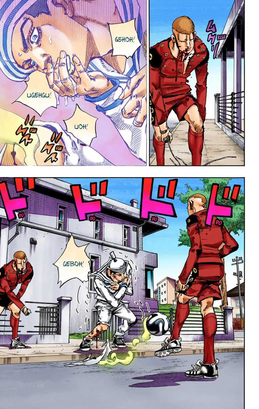 JoJo's Bizarre Adventure, Part 8: JoJolion Colored Manga — Chapter 46 — Page 21