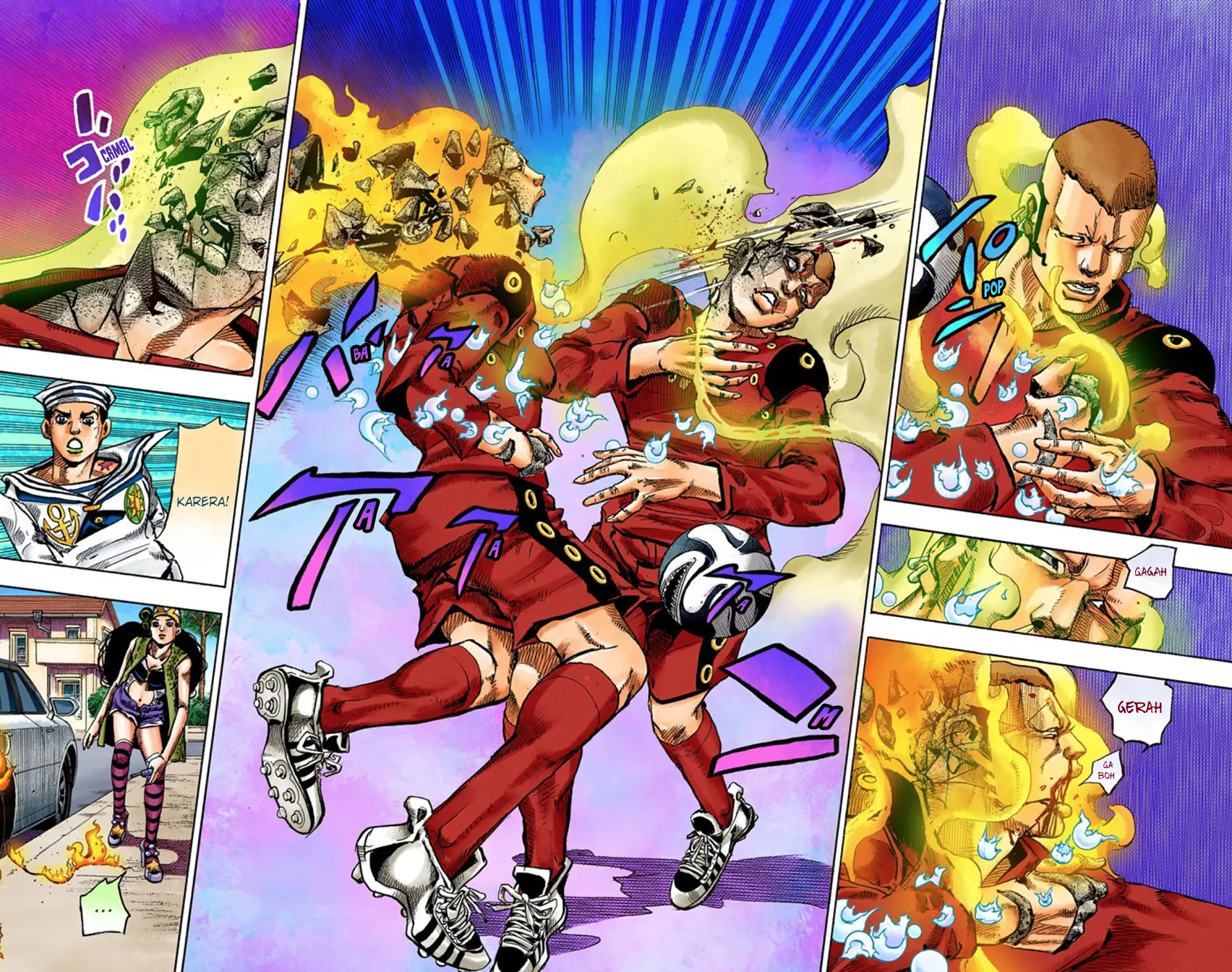 JoJo's Bizarre Adventure, Part 8: JoJolion Colored Manga — Chapter 46 — Page 34