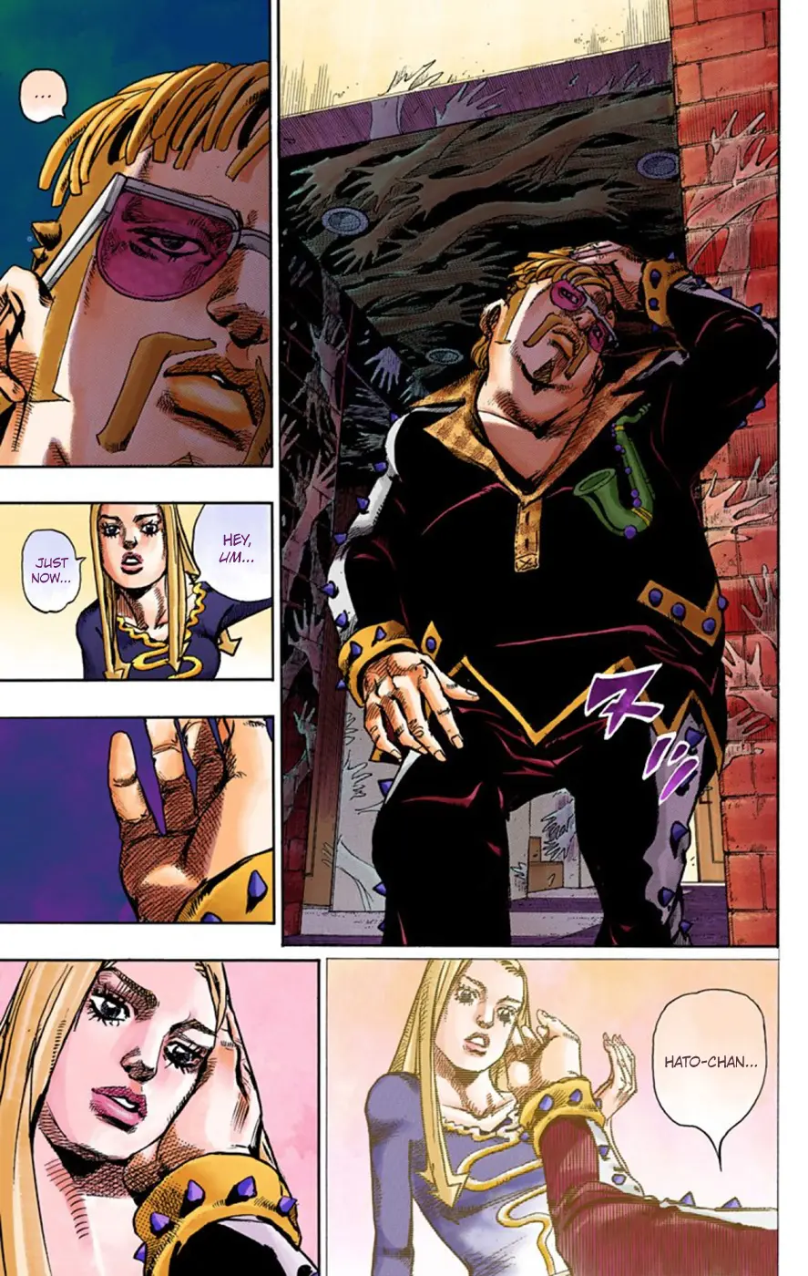 JoJo's Bizarre Adventure, Part 8: JoJolion Colored Manga — Chapter 49 — Page 6