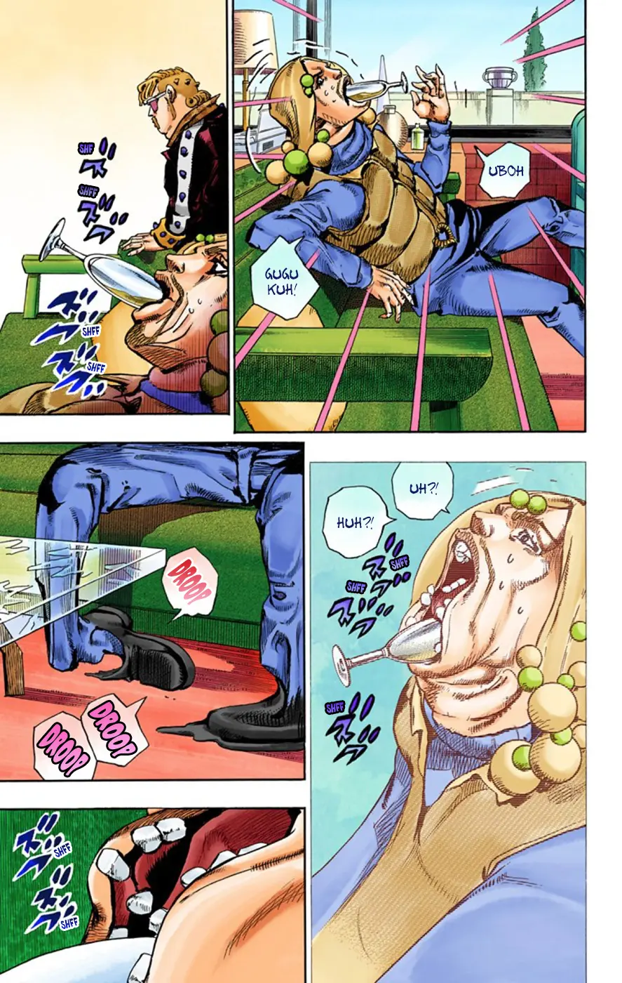 JoJo's Bizarre Adventure, Part 8: JoJolion Colored Manga — Chapter 49 — Page 12