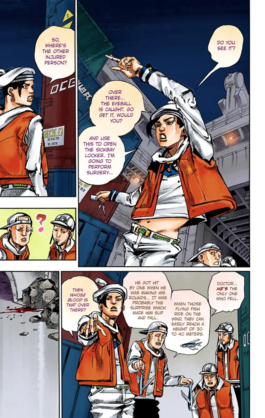 JoJo's Bizarre Adventure, Part 8: JoJolion Colored Manga — Chapter 49 — Page 22