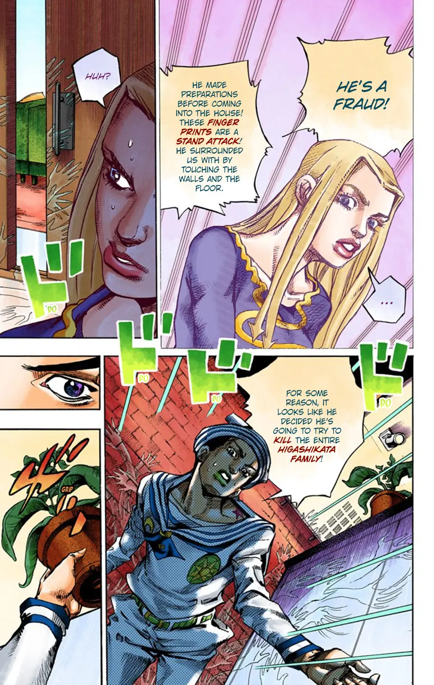 JoJo's Bizarre Adventure, Part 8: JoJolion Colored Manga — Chapter 49 — Page 40