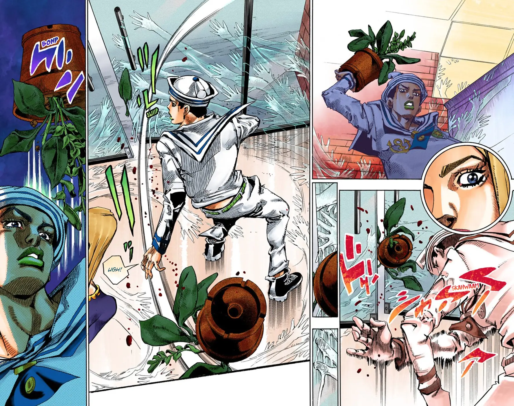 JoJo's Bizarre Adventure, Part 8: JoJolion Colored Manga — Chapter 49 — Page 41