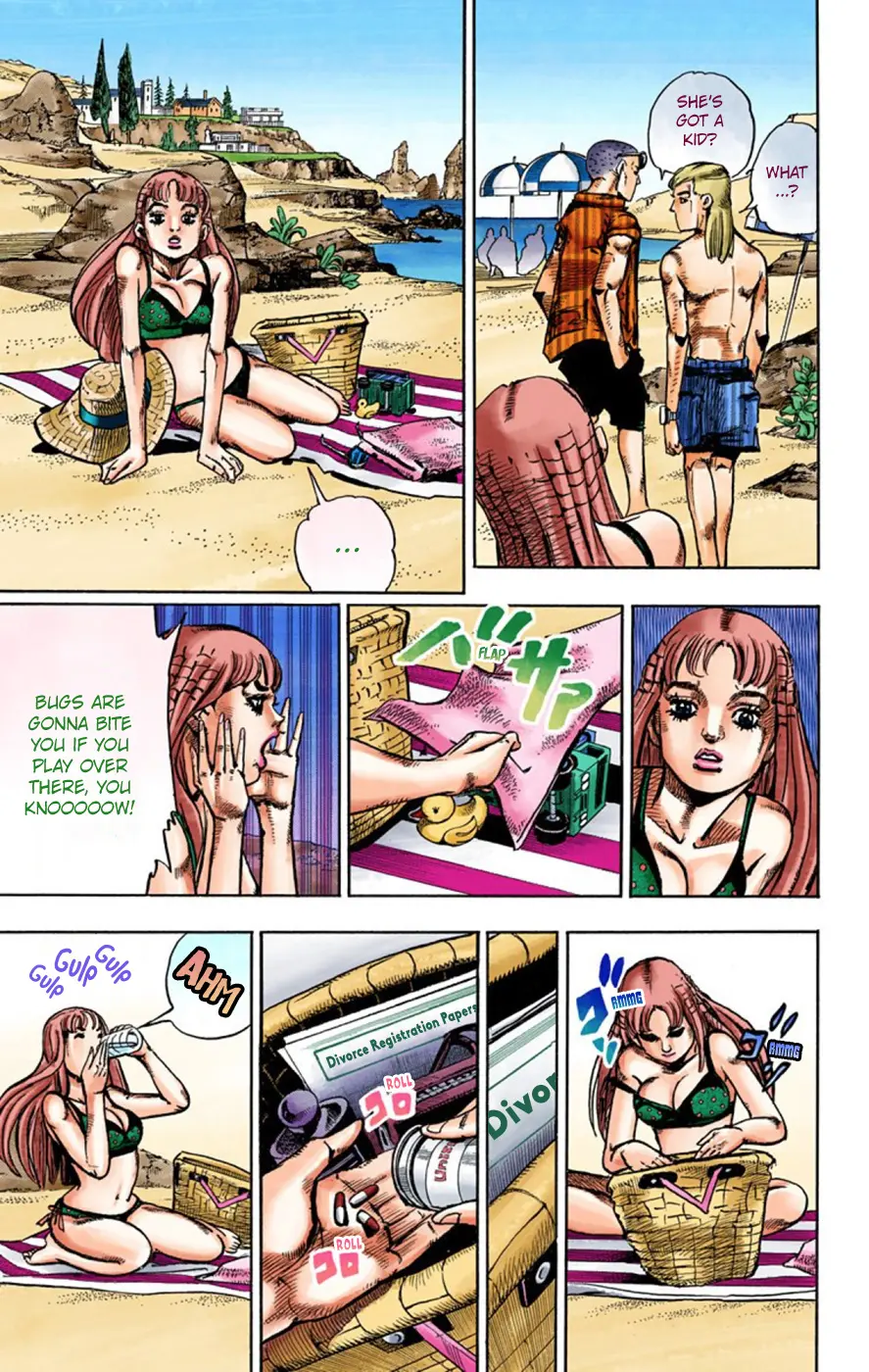 JoJo's Bizarre Adventure, Part 8: JoJolion Colored Manga — Chapter 50 — Page 3
