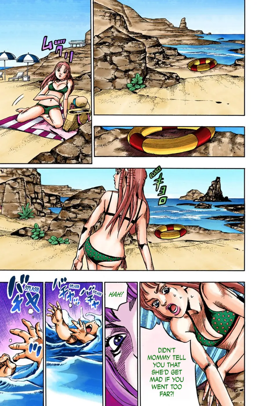 JoJo's Bizarre Adventure, Part 8: JoJolion Colored Manga — Chapter 50 — Page 5