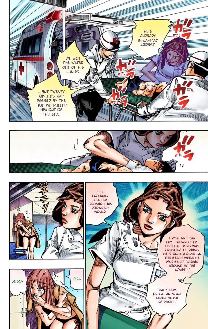 JoJo's Bizarre Adventure, Part 8: JoJolion Colored Manga — Chapter 50 — Page 10