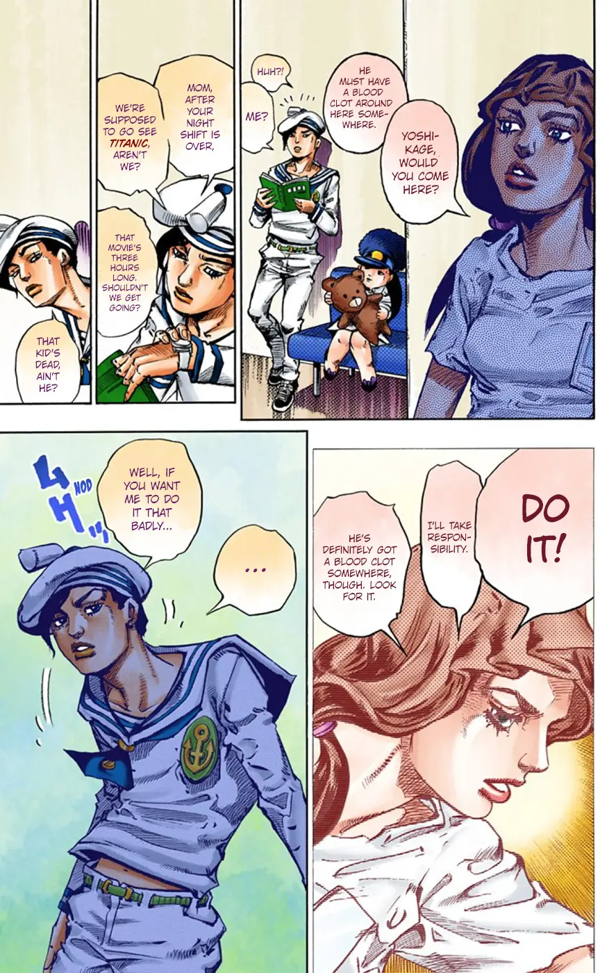 JoJo's Bizarre Adventure, Part 8: JoJolion Colored Manga — Chapter 50 — Page 11